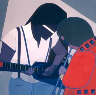   painting by  Ger van Reede