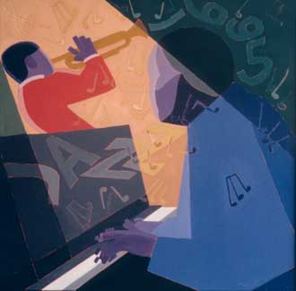   painting by  Ger van Reede